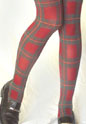 Plaid Tights