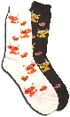 Voila Fashion Socks : Mod Cat Ladies Socks