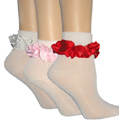 Set of 3 Ruffle Socks