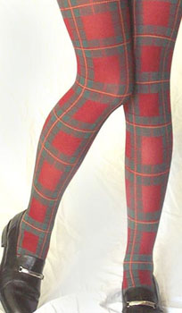 Plaid Tights