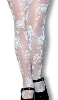 Girls Suzanne Lace Pantyhose
