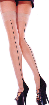 Cuban Heel Pantyhose & Thigh Hi's