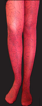 Spider Web Ladies Tights